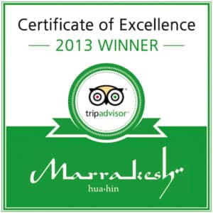Tripadvisor Certificate of Excellence 2013