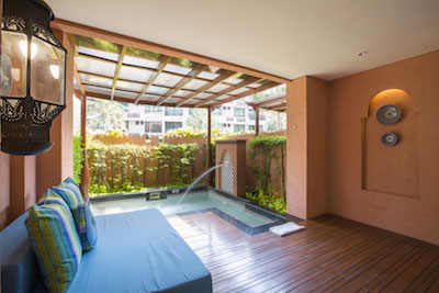 Fountain Pool Familiensuite